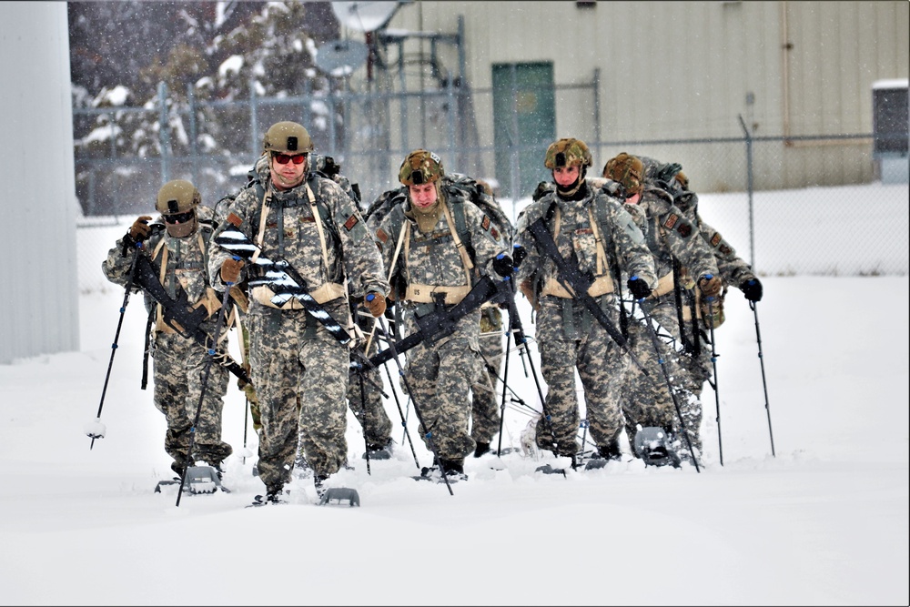 Airmen train in cold-weather operations, tactics, skills at Fort McCoy