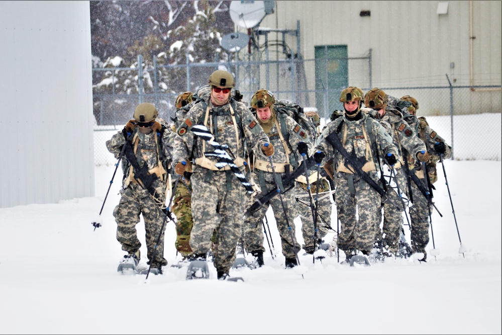 Airmen train in cold-weather operations, tactics, skills at Fort McCoy