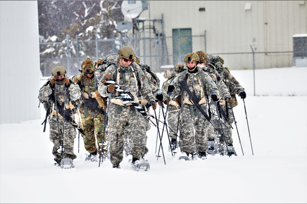 Airmen train in cold-weather operations, tactics, skills at Fort McCoy