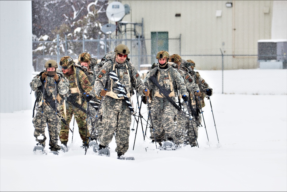 Airmen train in cold-weather operations, tactics, skills at Fort McCoy