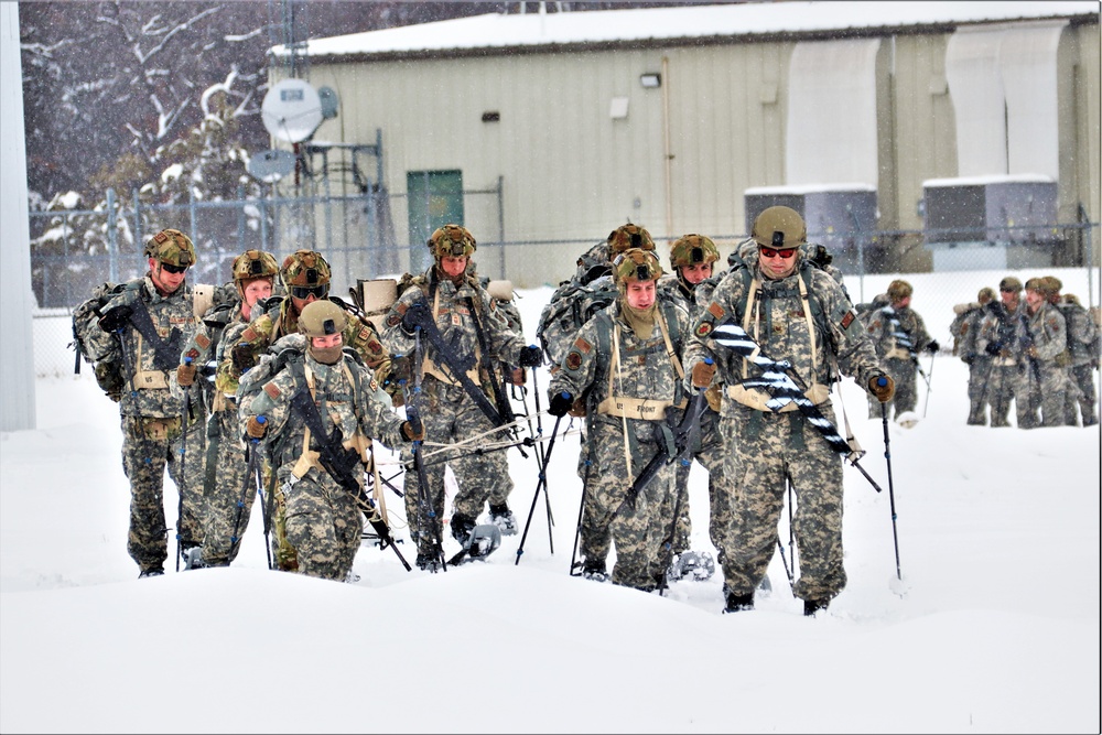 Airmen train in cold-weather operations, tactics, skills at Fort McCoy