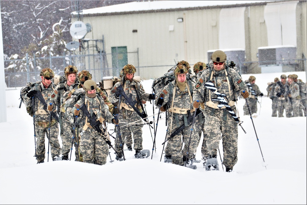 Airmen train in cold-weather operations, tactics, skills at Fort McCoy