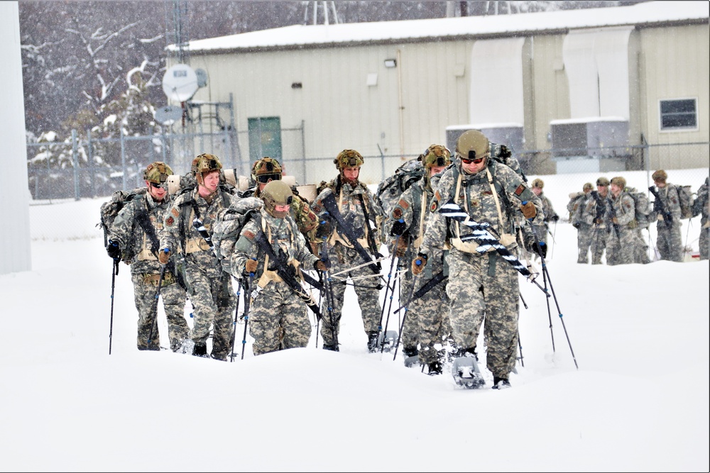 Airmen train in cold-weather operations, tactics, skills at Fort McCoy