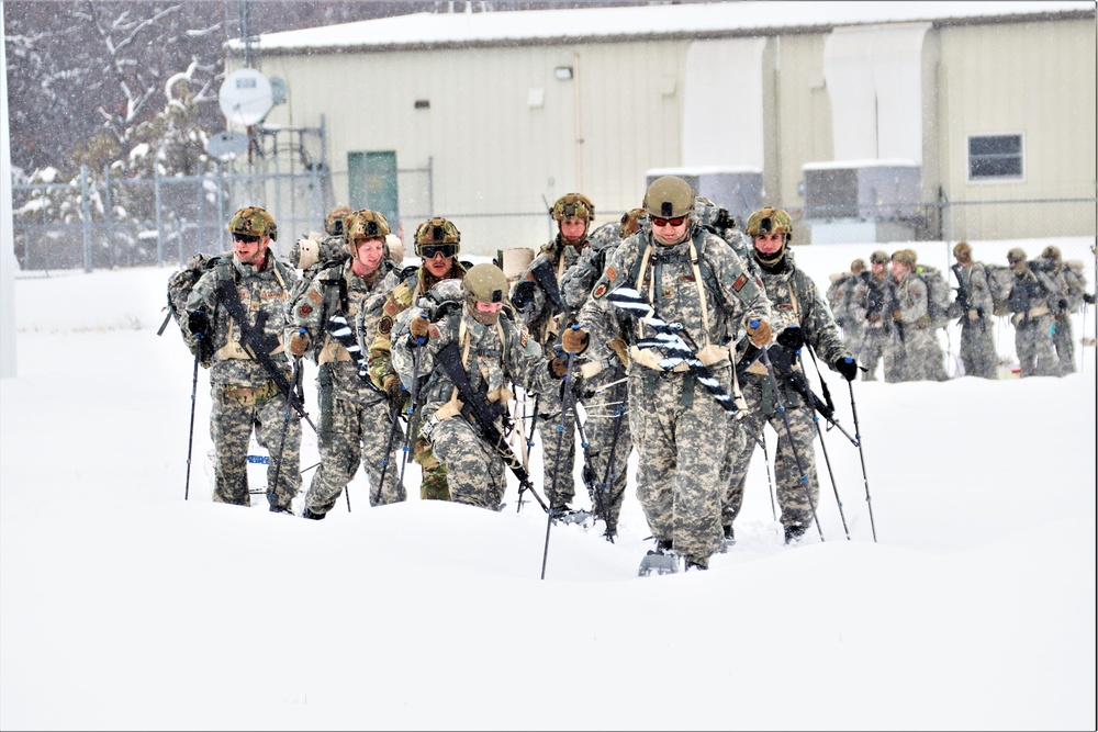 Airmen train in cold-weather operations, tactics, skills at Fort McCoy