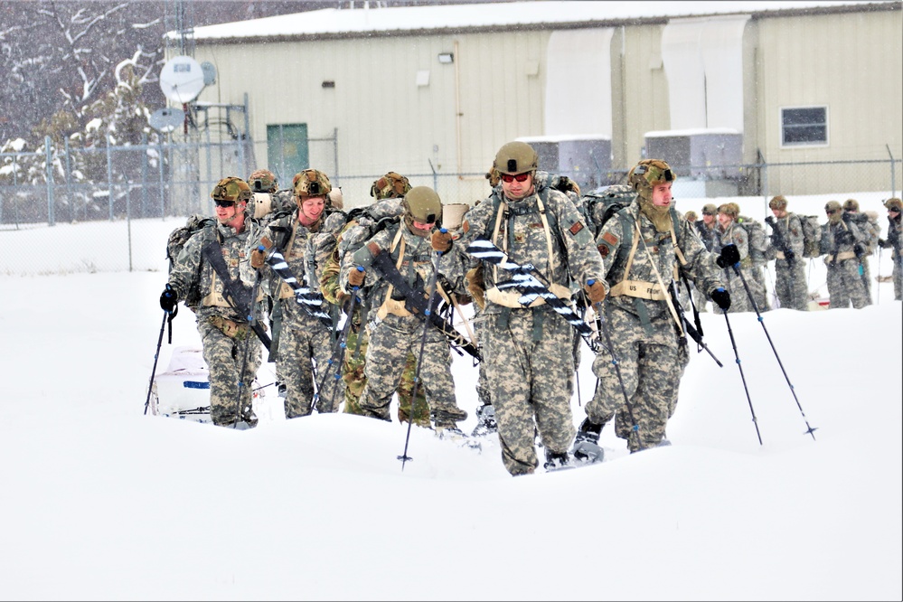 Airmen train in cold-weather operations, tactics, skills at Fort McCoy