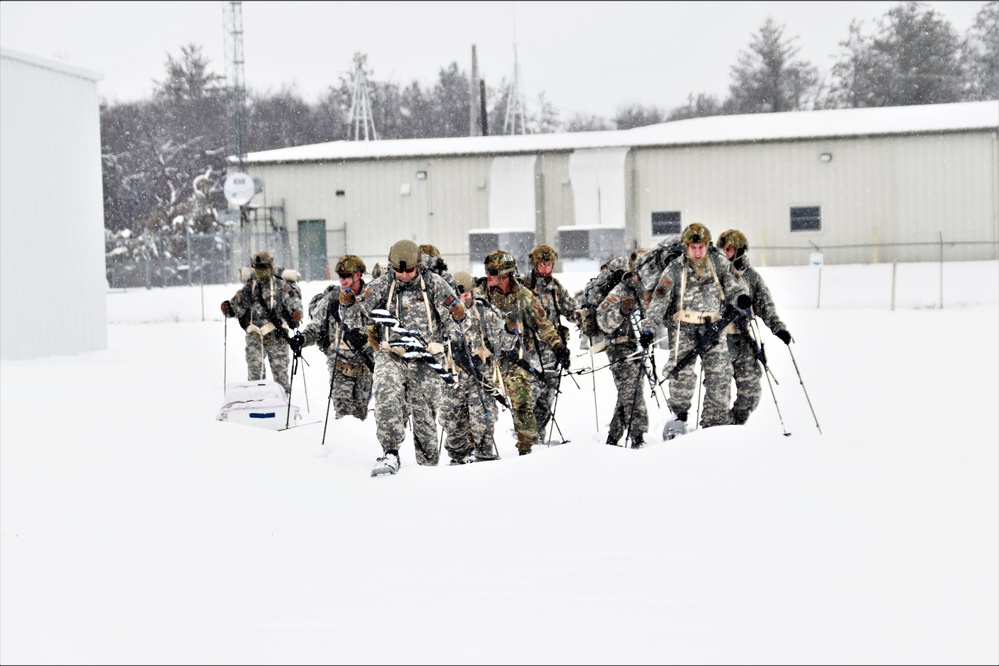 Airmen train in cold-weather operations, tactics, skills at Fort McCoy