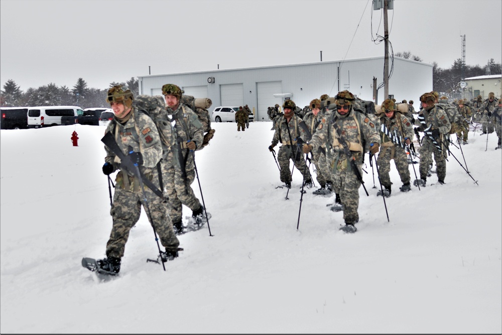 Airmen train in cold-weather operations, tactics, skills at Fort McCoy