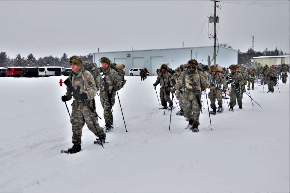 Airmen train in cold-weather operations, tactics, skills at Fort McCoy