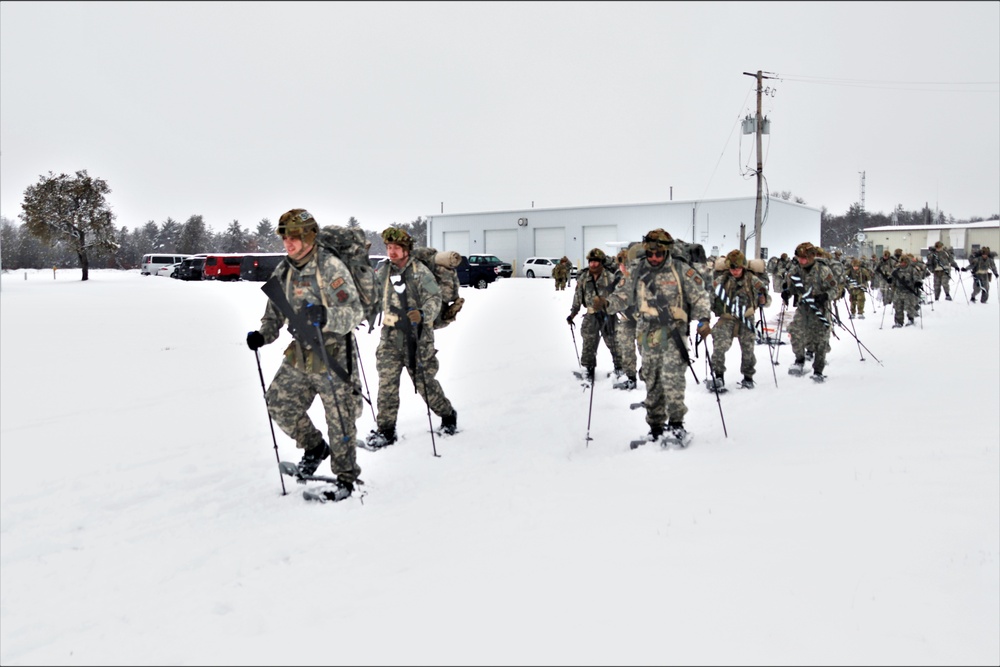 Airmen train in cold-weather operations, tactics, skills at Fort McCoy