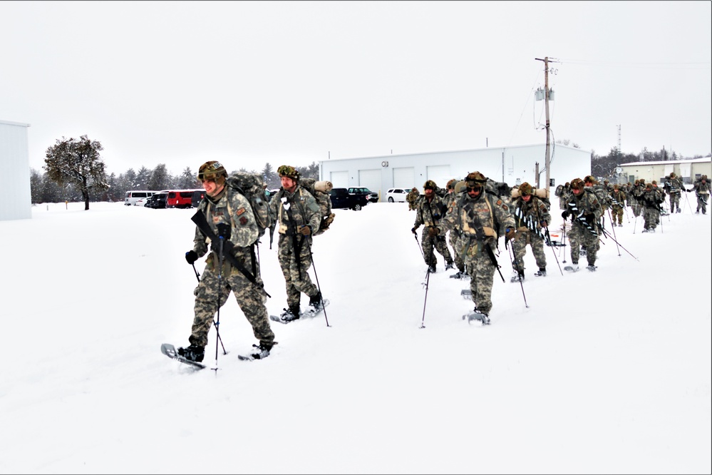 Airmen train in cold-weather operations, tactics, skills at Fort McCoy