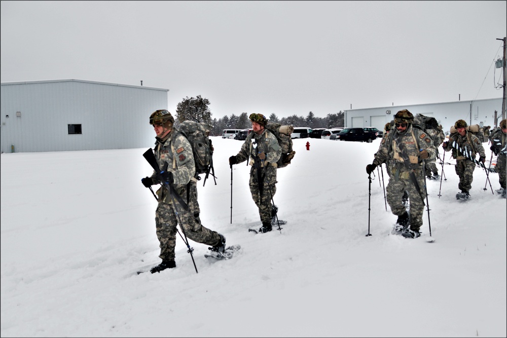 Airmen train in cold-weather operations, tactics, skills at Fort McCoy