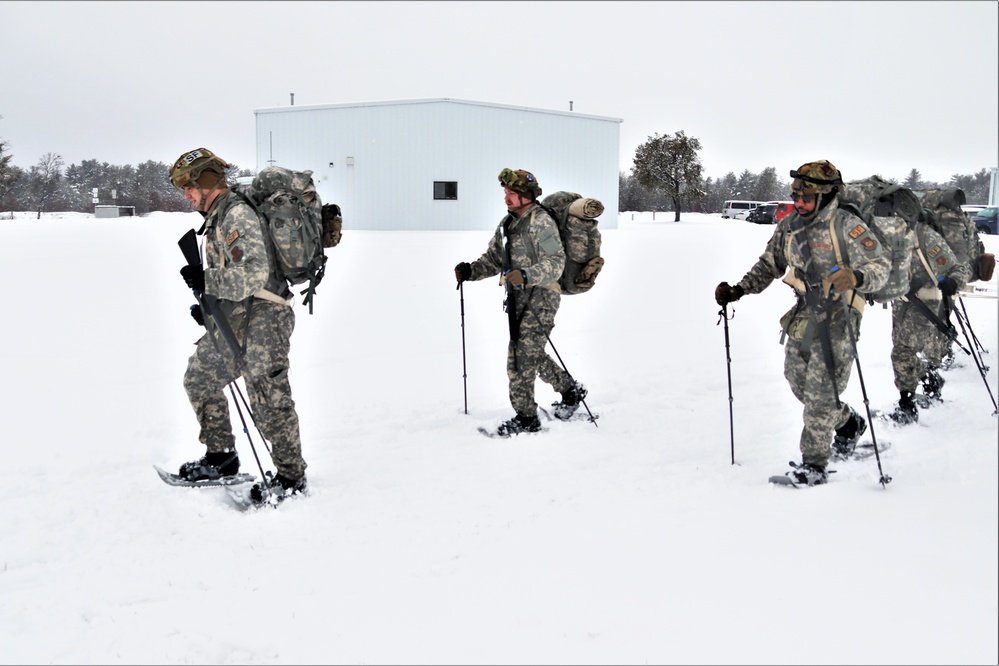 Airmen train in cold-weather operations, tactics, skills at Fort McCoy