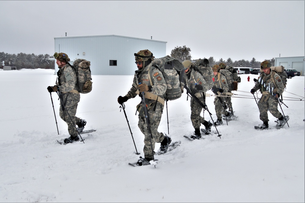 Airmen train in cold-weather operations, tactics, skills at Fort McCoy