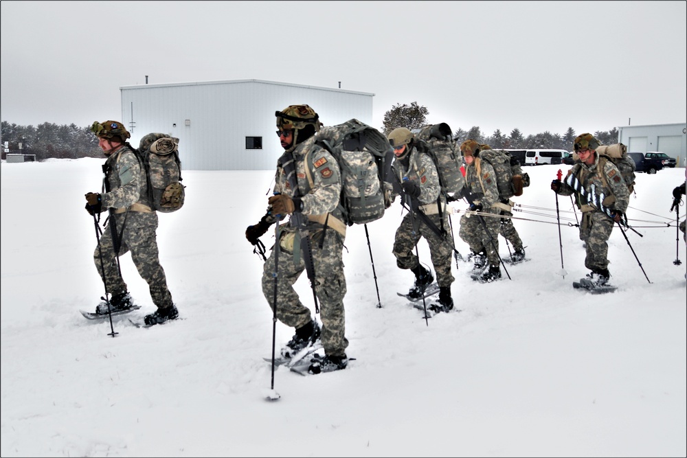 Airmen train in cold-weather operations, tactics, skills at Fort McCoy