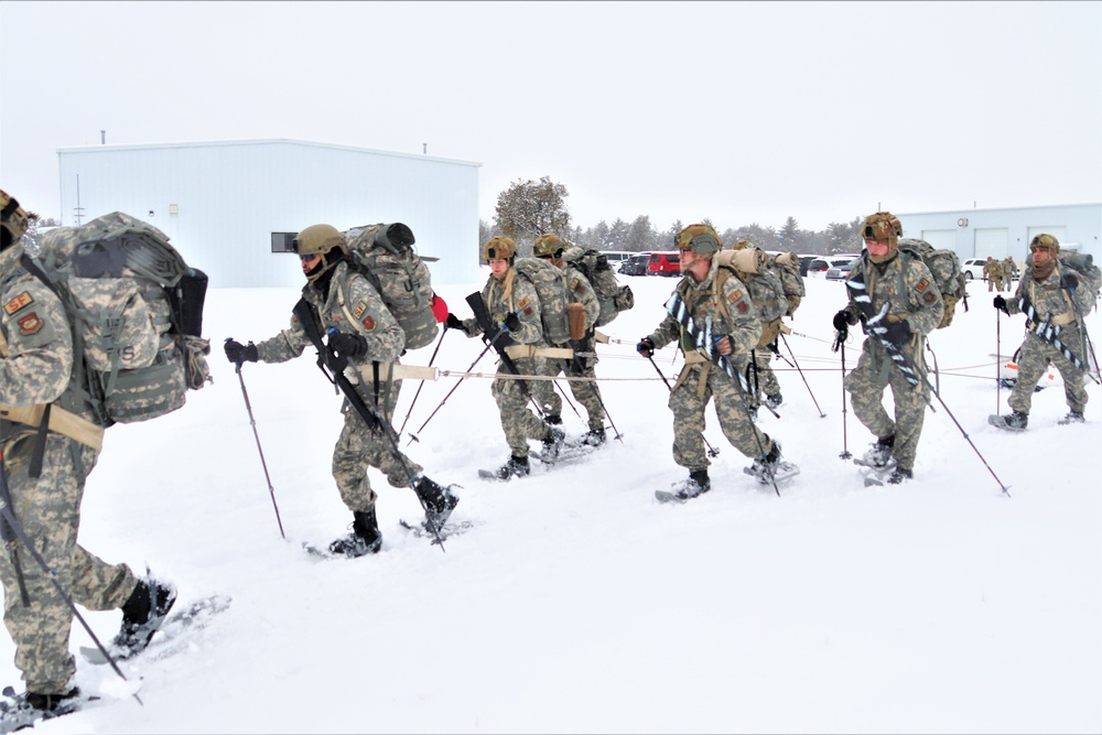 Airmen train in cold-weather operations, tactics, skills at Fort McCoy