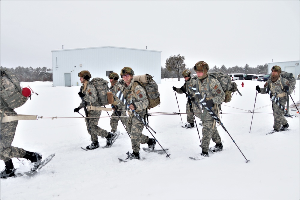 Airmen train in cold-weather operations, tactics, skills at Fort McCoy