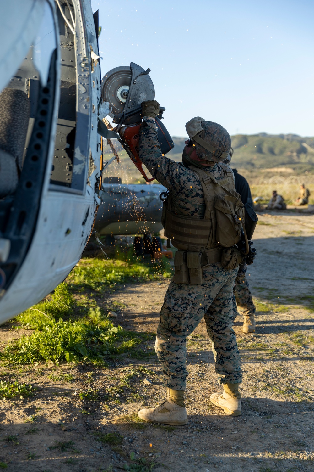 2nd Battalion, 1st Marines participate in EOTG TRAP course