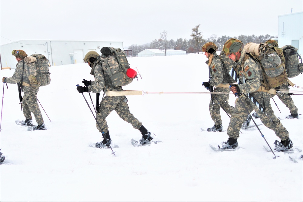 Airmen train in cold-weather operations, tactics, skills at Fort McCoy