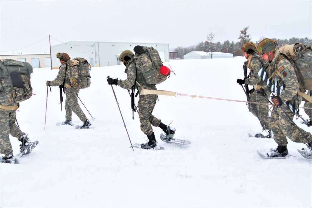 Airmen train in cold-weather operations, tactics, skills at Fort McCoy