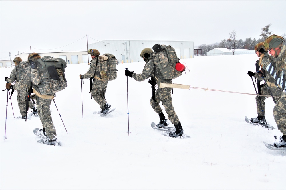 Airmen train in cold-weather operations, tactics, skills at Fort McCoy