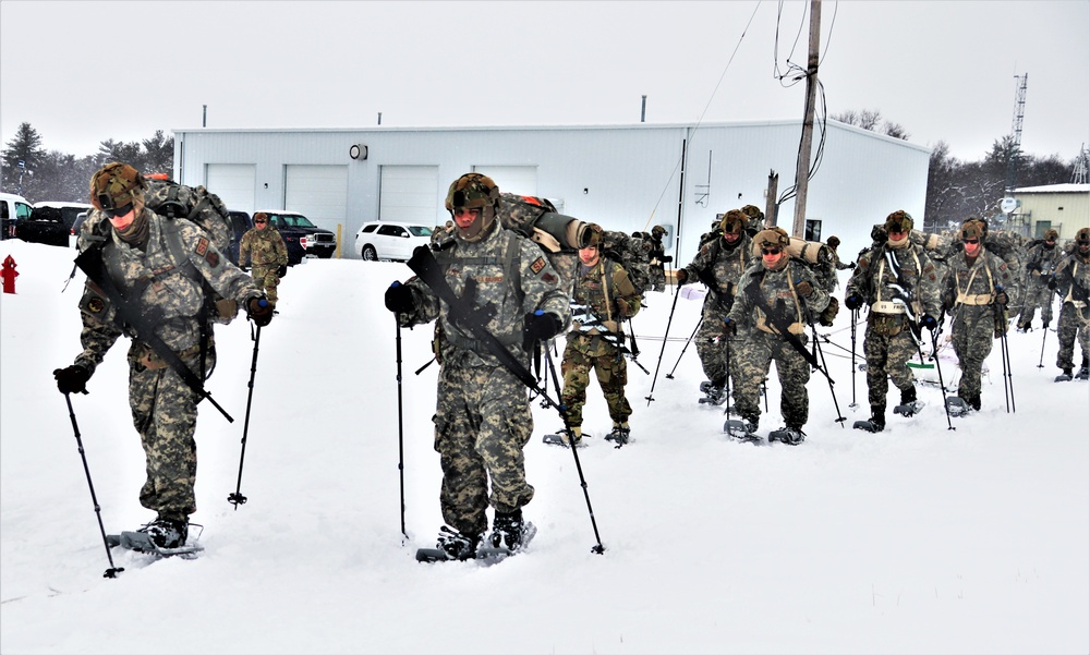 Airmen train in cold-weather operations, tactics, skills at Fort McCoy