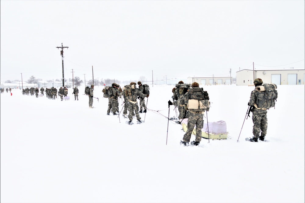 Airmen train in cold-weather operations, tactics, skills at Fort McCoy