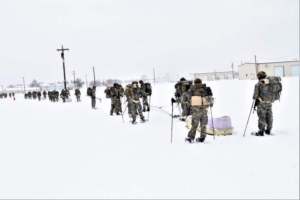 Airmen train in cold-weather operations, tactics, skills at Fort McCoy