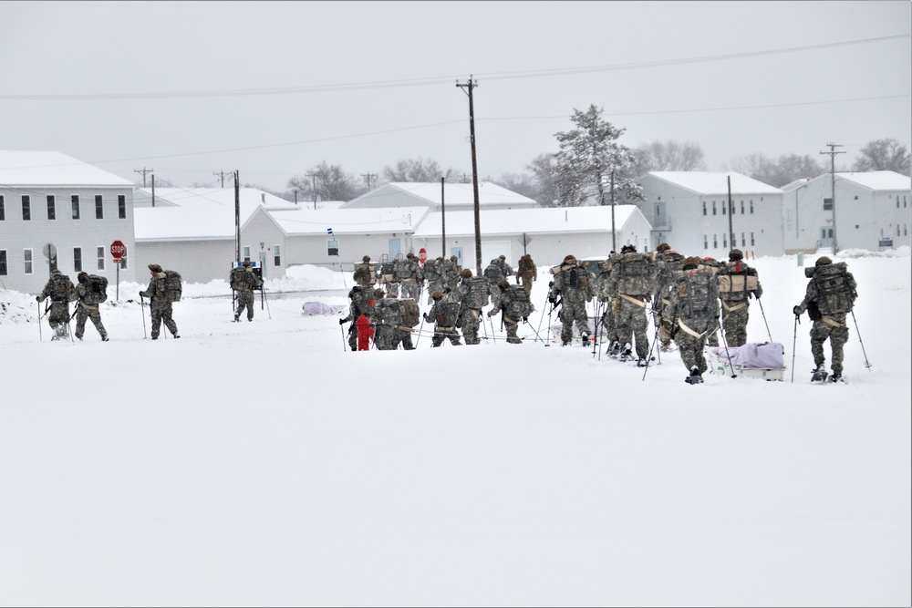 Airmen train in cold-weather operations, tactics, skills at Fort McCoy