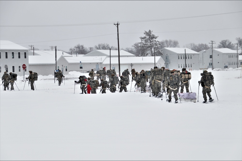 Airmen train in cold-weather operations, tactics, skills at Fort McCoy