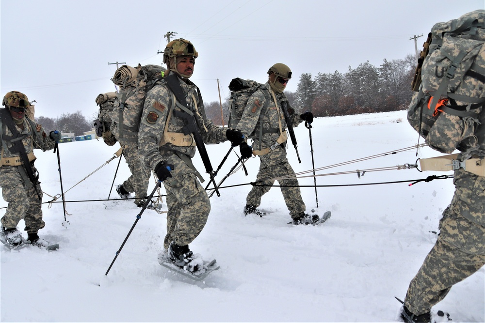 Airmen train in cold-weather operations, tactics, skills at Fort McCoy