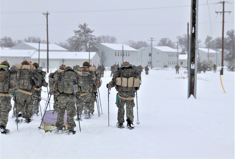 Airmen train in cold-weather operations, tactics, skills at Fort McCoy