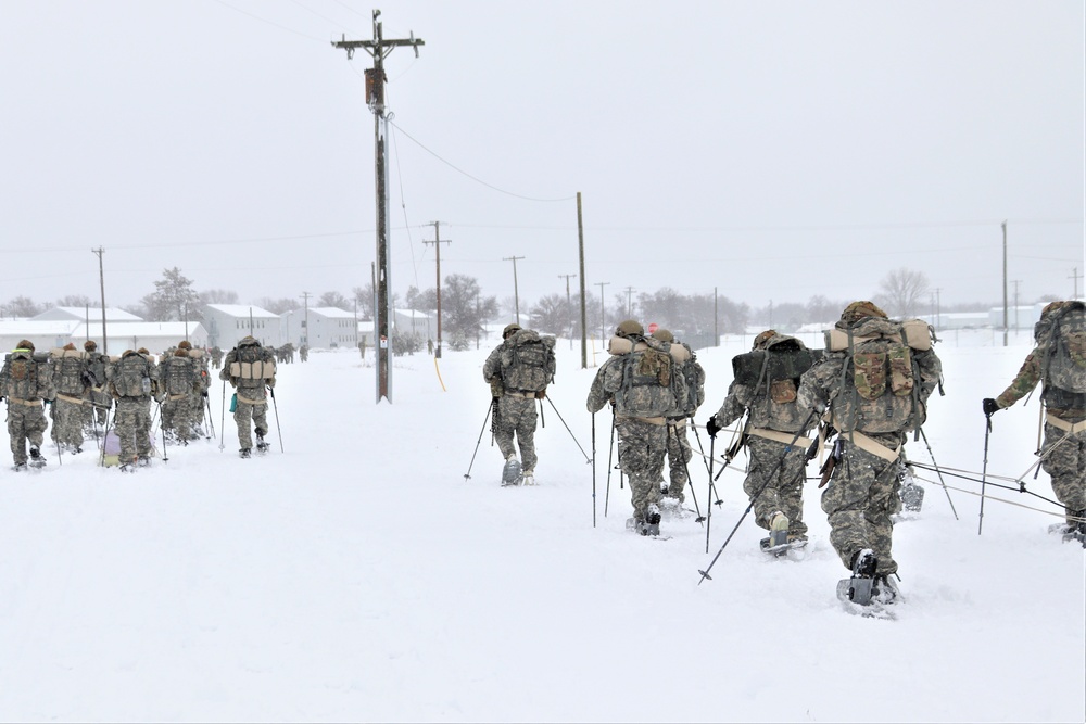 Airmen train in cold-weather operations, tactics, skills at Fort McCoy