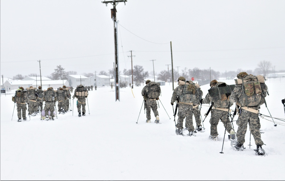 Airmen train in cold-weather operations, tactics, skills at Fort McCoy