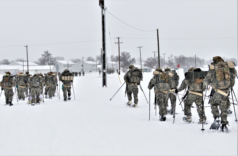 Airmen train in cold-weather operations, tactics, skills at Fort McCoy