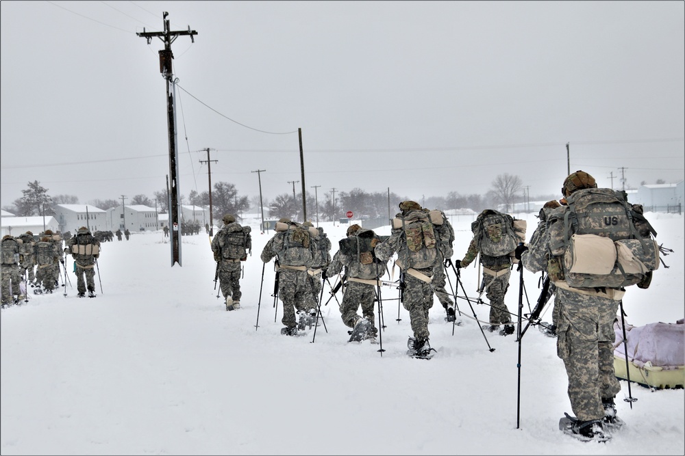 Airmen train in cold-weather operations, tactics, skills at Fort McCoy