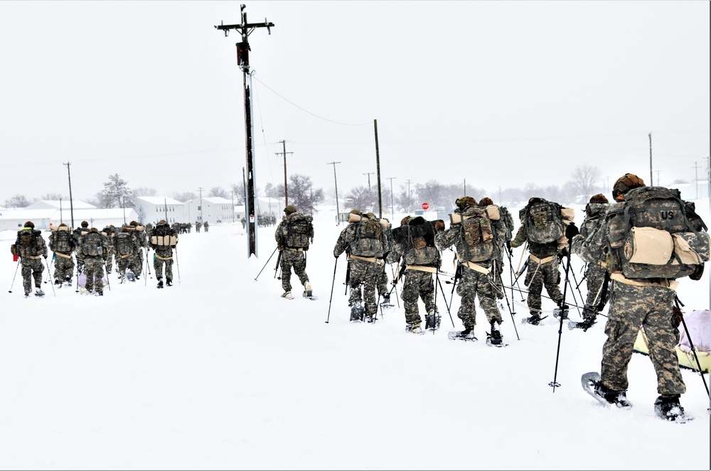 Airmen train in cold-weather operations, tactics, skills at Fort McCoy