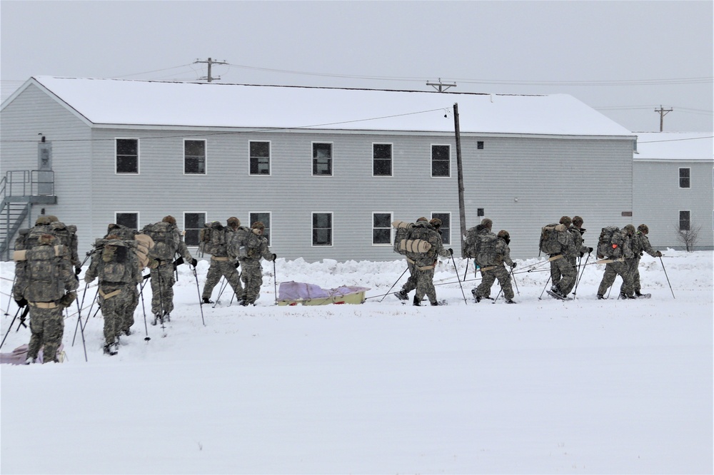 Airmen train in cold-weather operations, tactics, skills at Fort McCoy