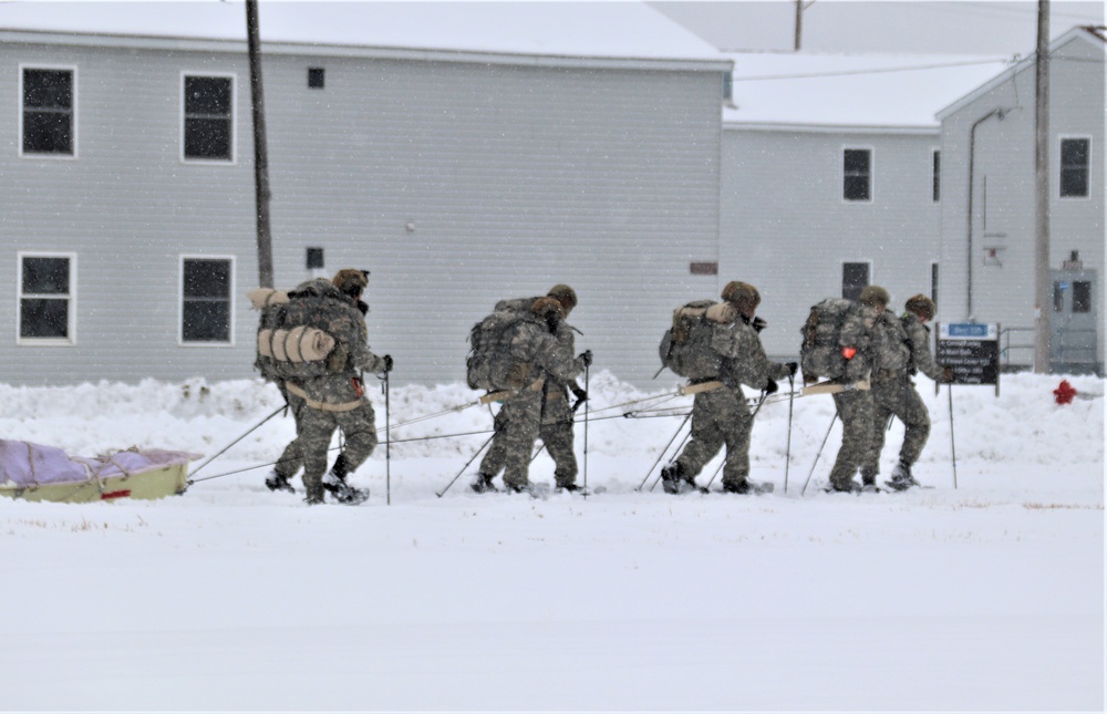 Airmen train in cold-weather operations, tactics, skills at Fort McCoy