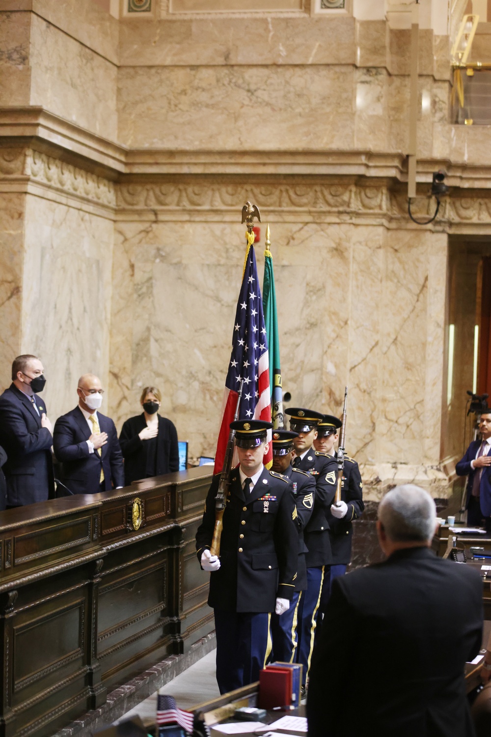 State Legislature honors Washington National Guard