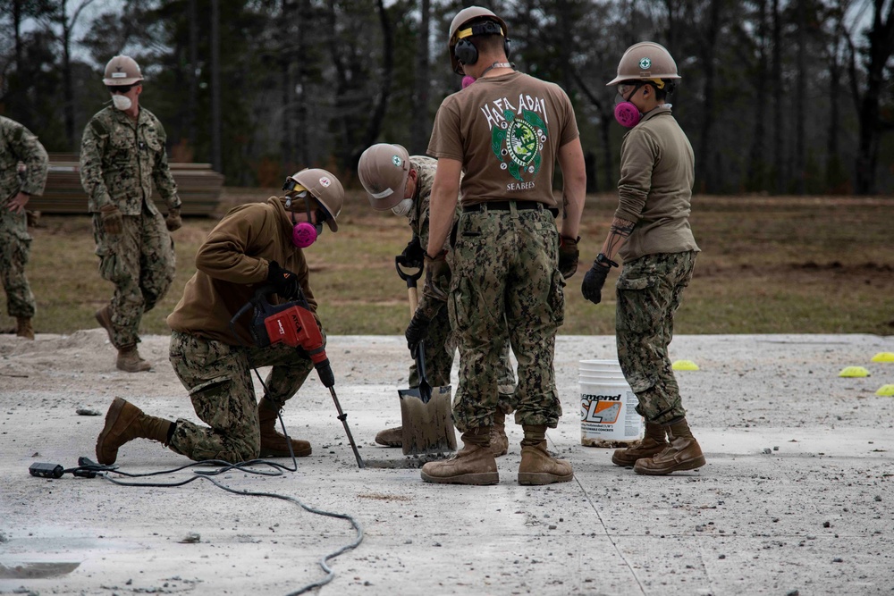 NMCB 133 Conducts a Field Training Exercise