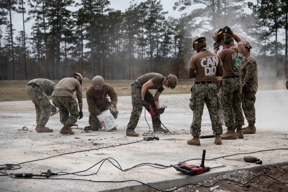 NMCB 133 Conducts a Field Training Exercise