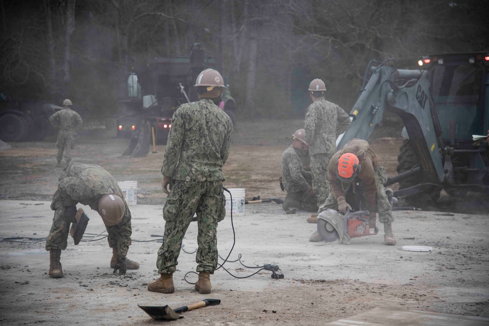 NMCB 133 Conducts a Field Training Exercise