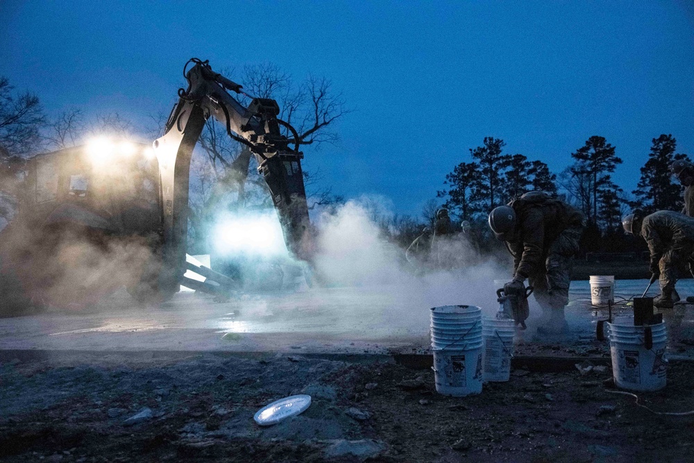 NMCB 133 Conducts a Field Training Exercise