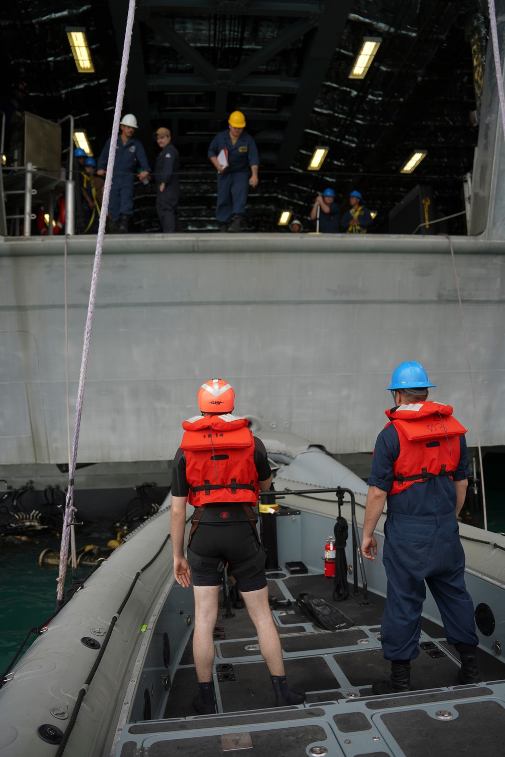 TBEC Operations Aboard USS OAKLAND