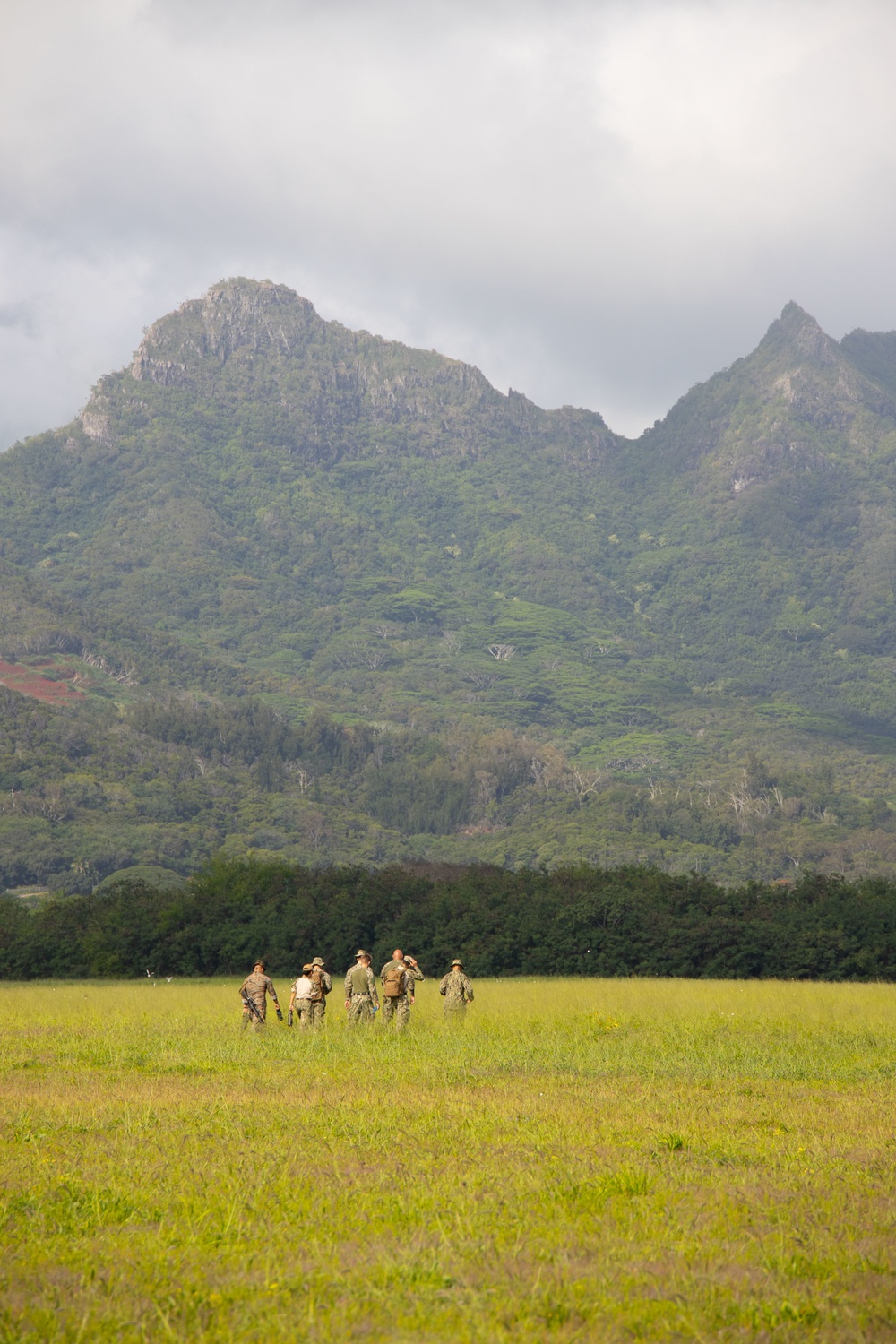 Marine Air Control Squadron 4, Navy, and Air Force conduct joint expeditionary air traffic control operations