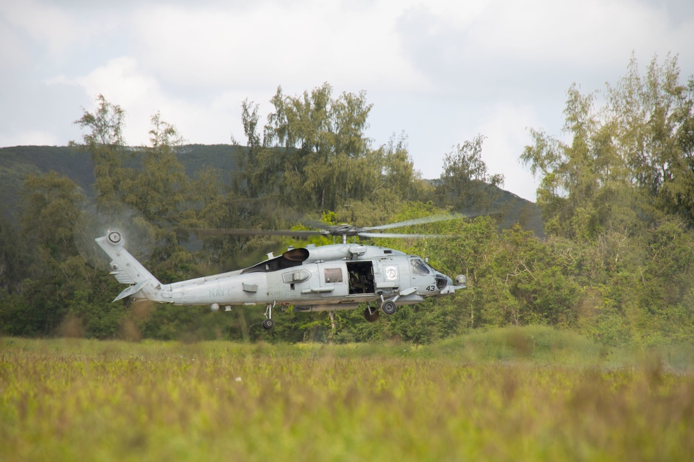 Marine Air Control Squadron 4, Navy, and Air Force conduct joint expeditionary air traffic control operations