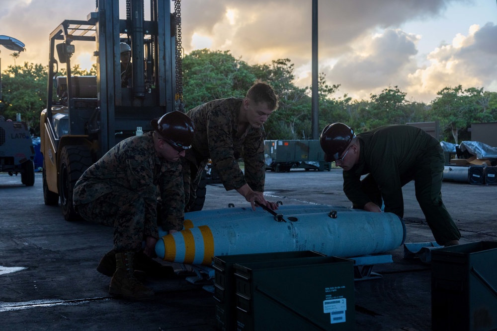 MALS-12 in Guam: Building Bombs