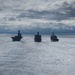 Bataan Amphibious Ready Group replenishment at-sea during PMINT
