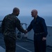 26th MEU Marine promoted aboard the USS Mesa Verde