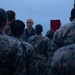 26th MEU Marine promoted aboard the USS Mesa Verde